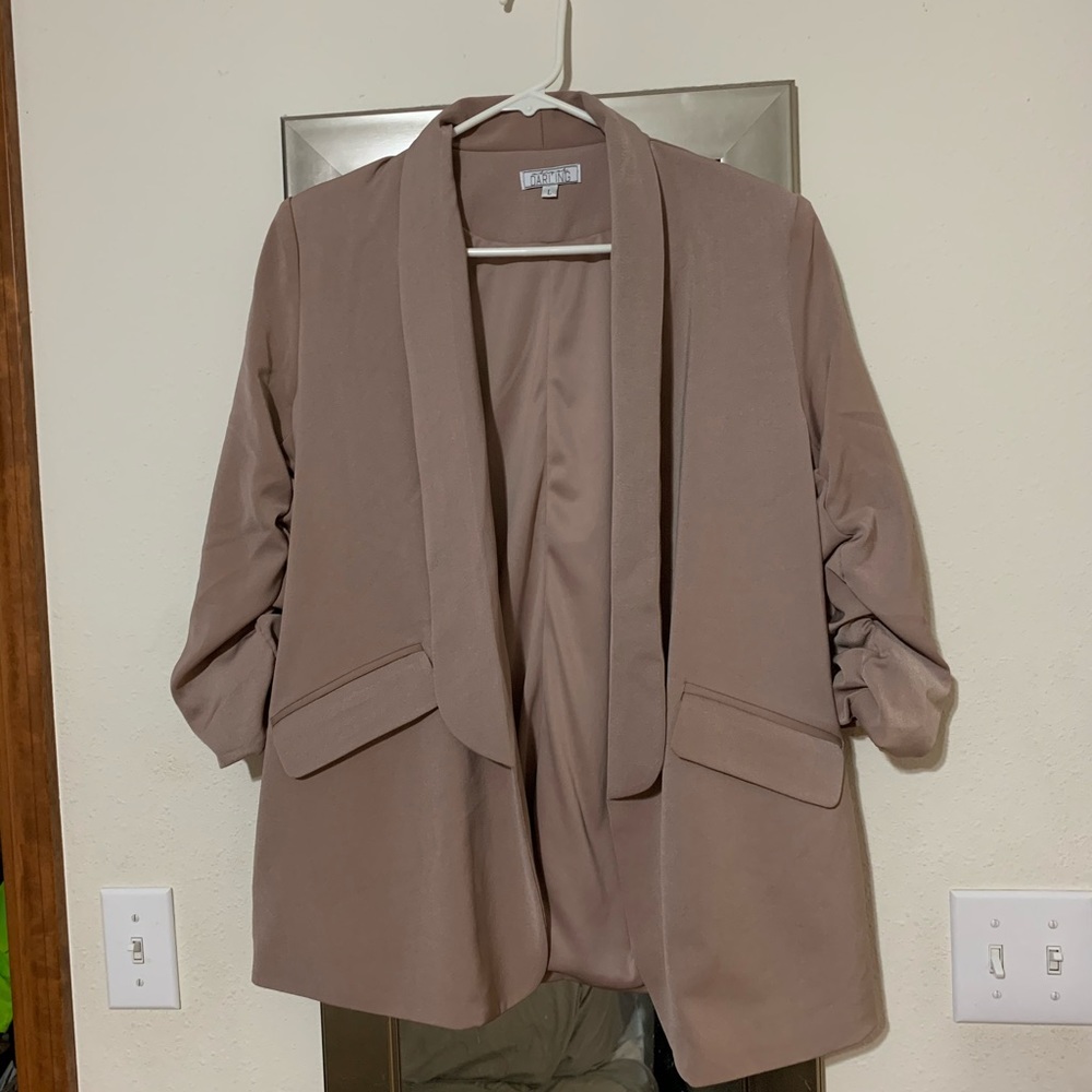 Pink blazer